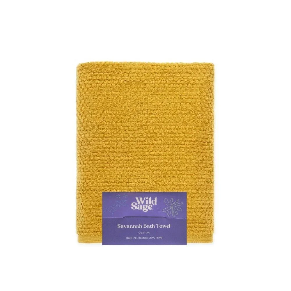 new YOLK YELLOW Wild Sage Savannah Quick Dry 90% Cotton 30
